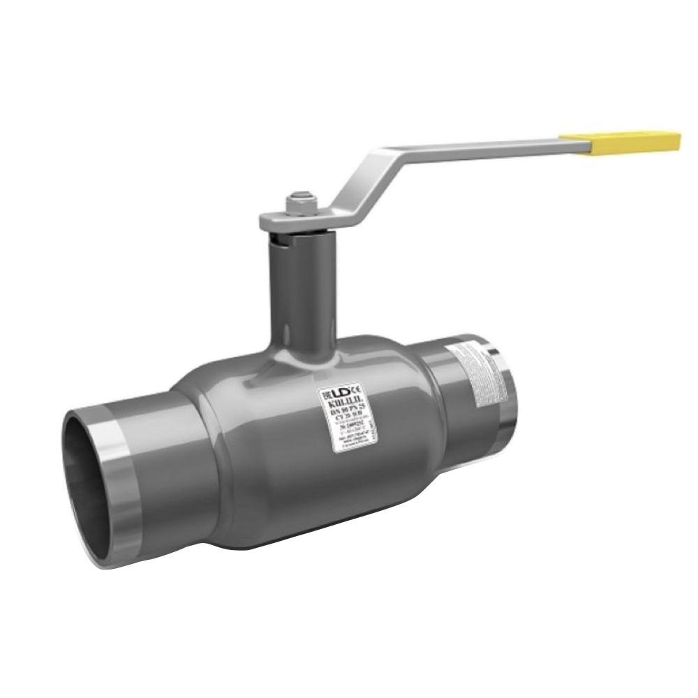 Welded ball valve